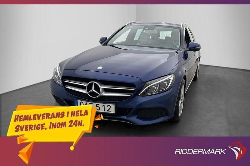 Begagnad Mercedes C350 279 HK (205 kW) 2016 Blå Kombi