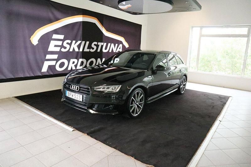 Svart Begagnad 2018 Audi A4 S-Line Kombi | 329 900 kr - Bild 1/4