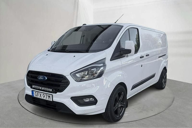 Vit Begagnad 2021 Ford Transit | 219 000 kr - Bild 1/4
