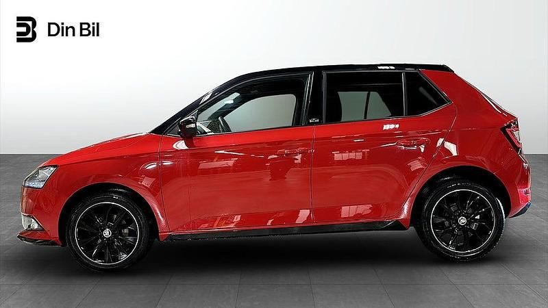 Begagnad Skoda Fabia Monte Carlo 95 HK (69 kW) 2020 Röd Halvkombi