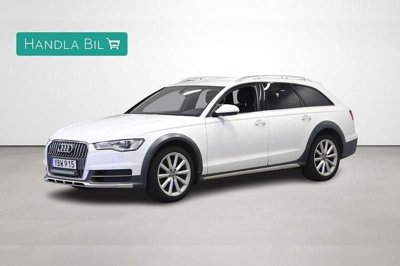 Vit Begagnad 2016 Audi A6 Allroad Kombi | 169 900 kr (Marknadspris) - Bild 1/4