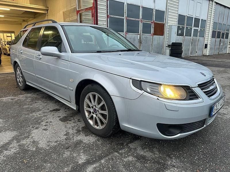 Begagnad Saab 9-5 Linear 150 HK (110 kW) 2007 Ljusgrå Kombi