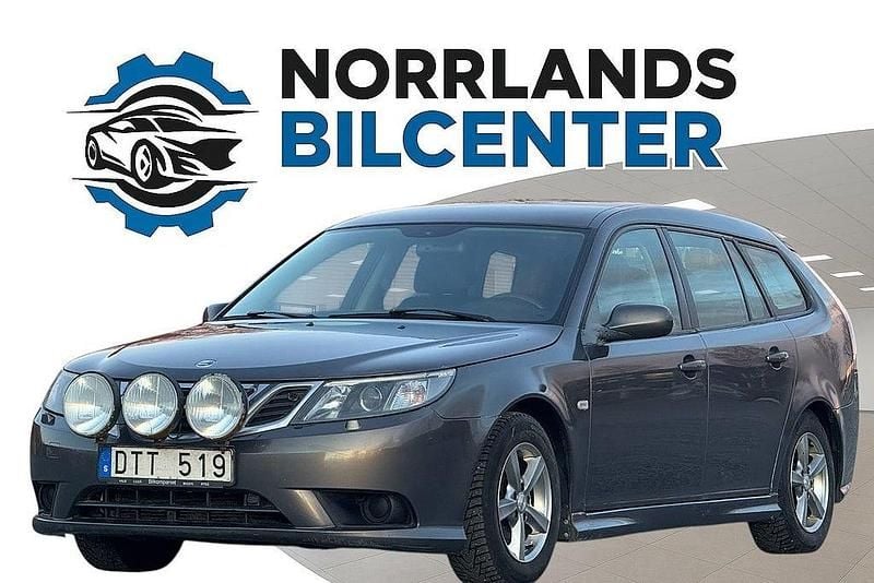 Grå Begagnad 2007 Saab 9-3 Linear Kombi | 29 000 kr (Marknadspris) - Bild 1/4