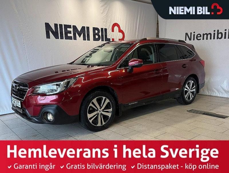 Ljusröd Begagnad 2020 Subaru Outback SUV | 309 900 kr (Marknadspris) - Bild 1/3