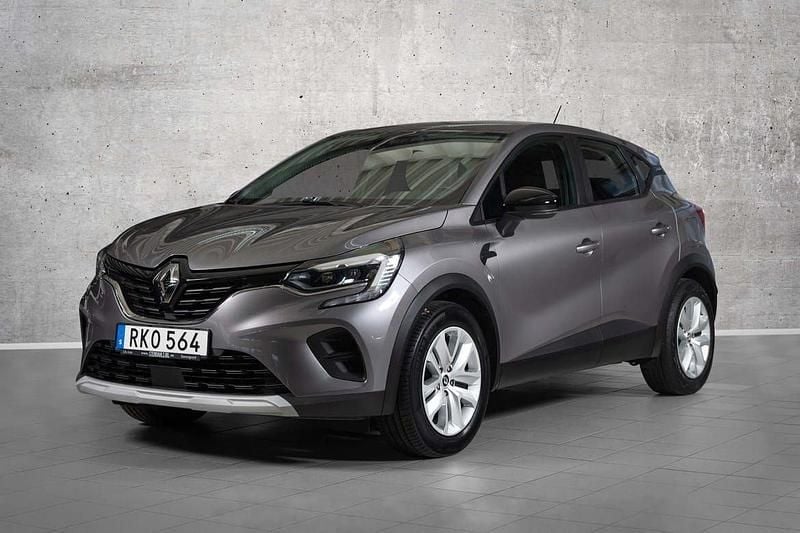 Grå Begagnad 2022 Renault Captur Zen SUV | 199 000 kr (Marknadspris) - Bild 1/4
