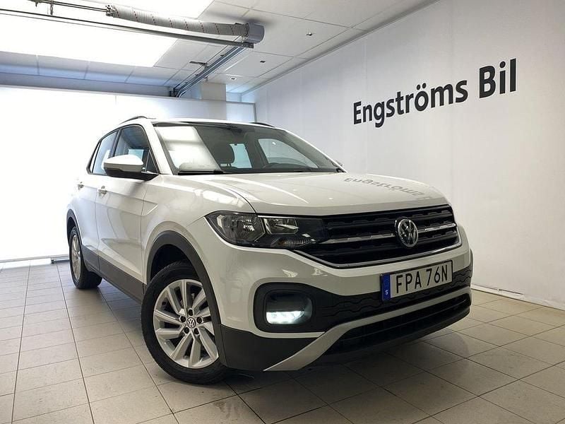 Vit Begagnad 2019 VW T-Cross Life SUV | 149 000 kr (Marknadspris) - Bild 1/4