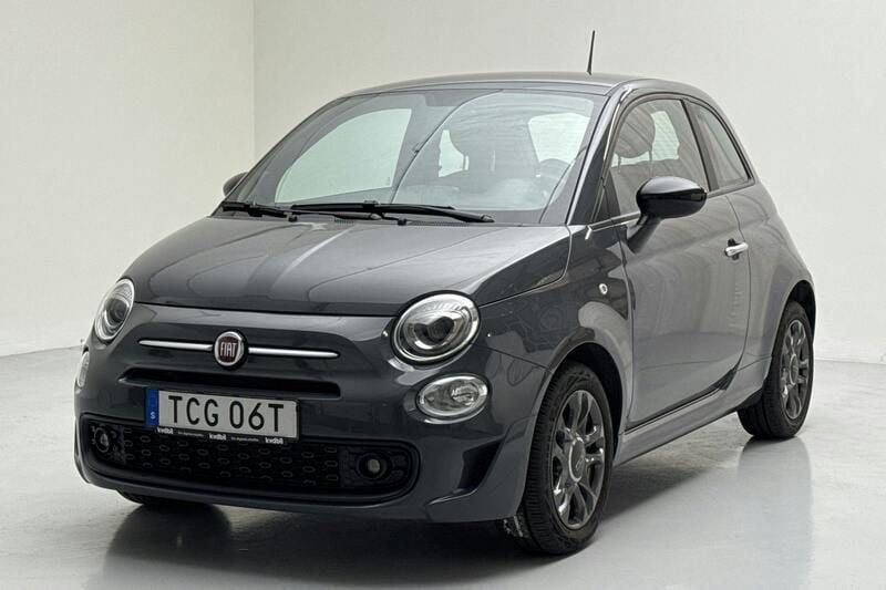 Grå Begagnad 2022 Fiat 500 | 119 000 kr - Bild 1/4