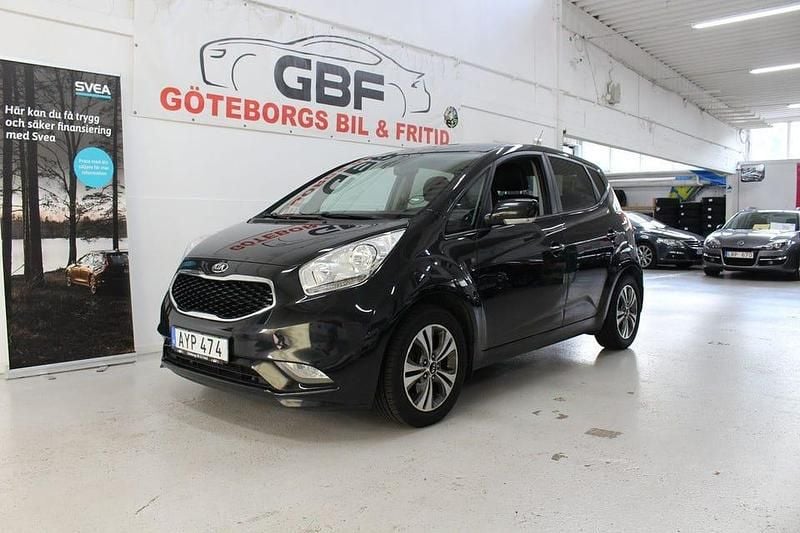 Svart Begagnad 2017 Kia Venga Comfort Halvkombi | 129 900 kr (Bra pris) - Bild 1/3