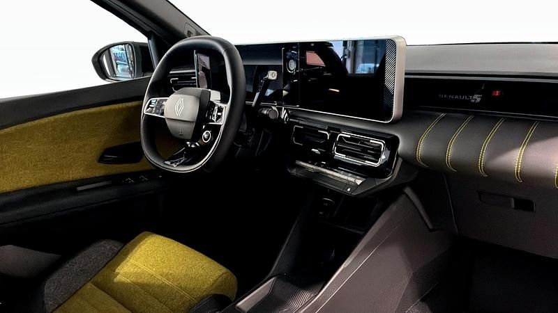 Ny Renault R5 Iconic 110 kW (150 HK) 2025 Vit Halvkombi