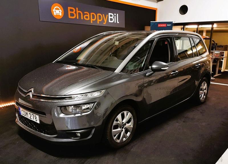 Grå Begagnad 2015 Citroën Grand C4 Picasso Minibuss | 74 900 kr (Marknadspris) - Bild 1/4