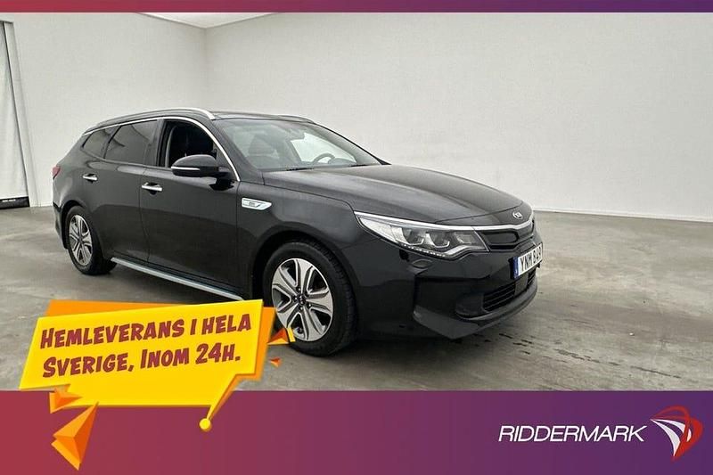 Svart Begagnad 2018 Kia Optima Advance Kombi | 169 800 kr - Bild 1/3