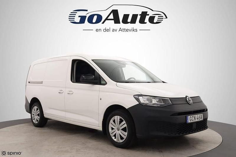 Vit Begagnad 2023 VW Caddy Maxi Minibuss | 299 500 kr (Marknadspris) - Bild 1/4