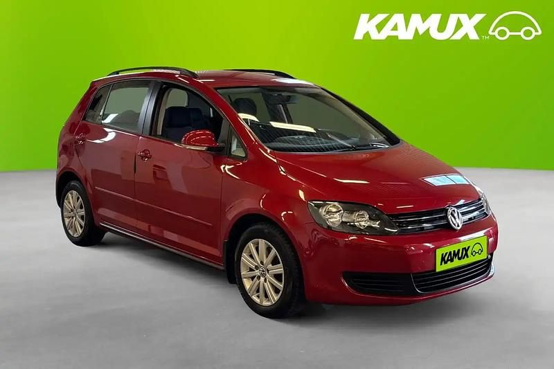 Röd Begagnad 2011 VW Golf Plus Cross Minibuss | 79 800 kr (Marknadspris) - Bild 1/4