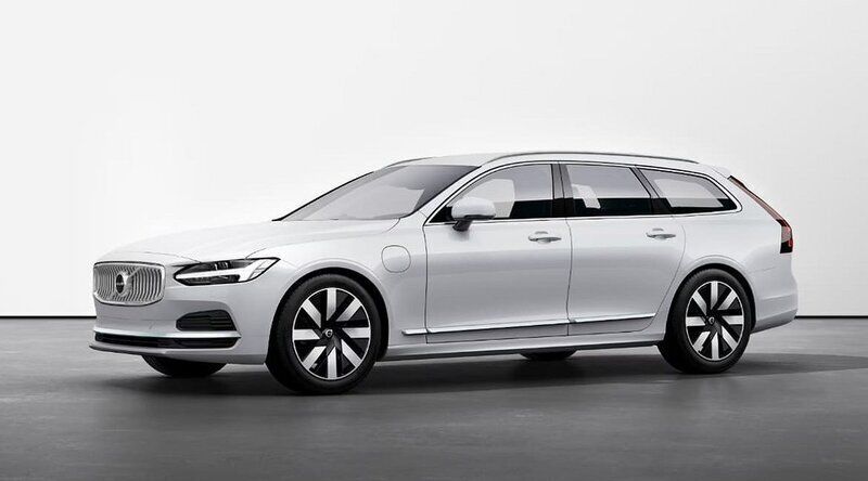 Vit Ny 2024 Volvo V90 Core Kombi | 554 900 kr (Marknadspris) - Bild 1/4