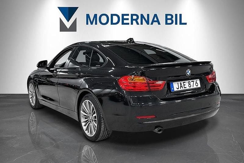 Begagnad BMW 420 Gran Coupé Shadowline 2015 Svart Sportkupé