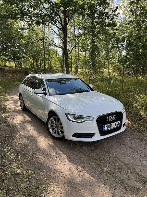 Vit Begagnad 2012 Audi A6 Ambition Kombi | 110 000 kr (Bra pris) - Bild 1/4