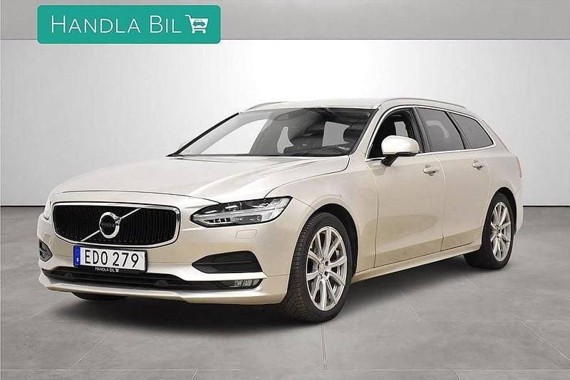 Brun Begagnad 2018 Volvo V90 Momentum Kombi | 199 900 kr (Bra pris) - Bild 1/4
