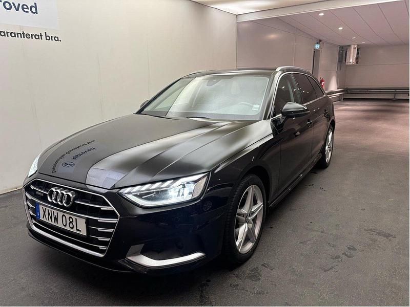 Svart Begagnad 2020 Audi A4 Kombi | 259 000 kr (Marknadspris) - Bild 1/4