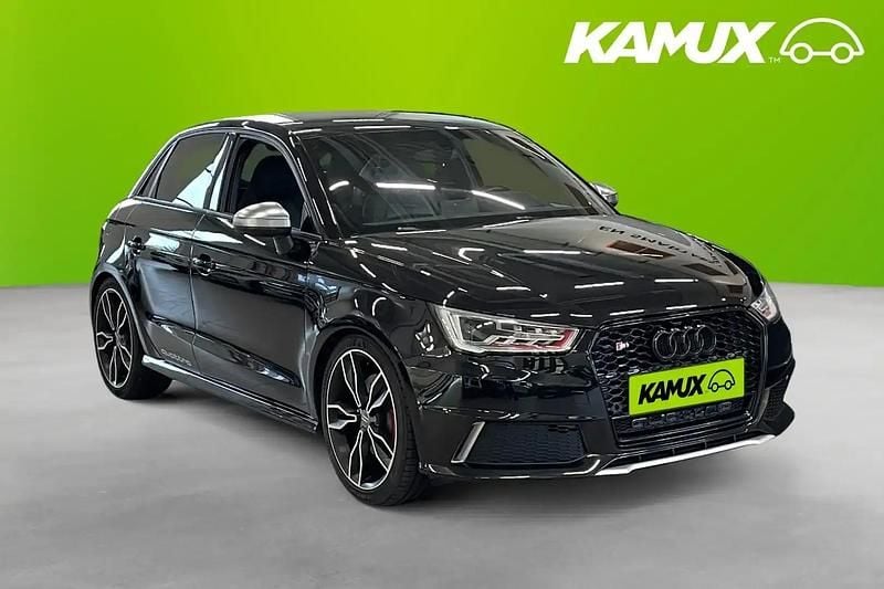 Svart Begagnad 2015 Audi S1 Design Halvkombi | 179 800 kr - Bild 1/4
