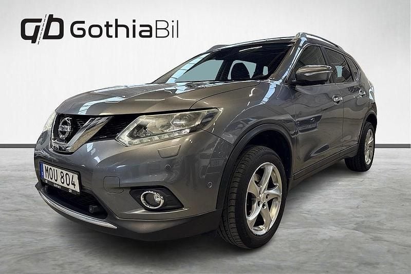Grå Begagnad 2014 Nissan X-Trail SUV | 99 900 kr (Bra pris) - Bild 1/4