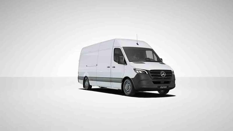Ny Mercedes E-Sprinter 2025 Vit Van