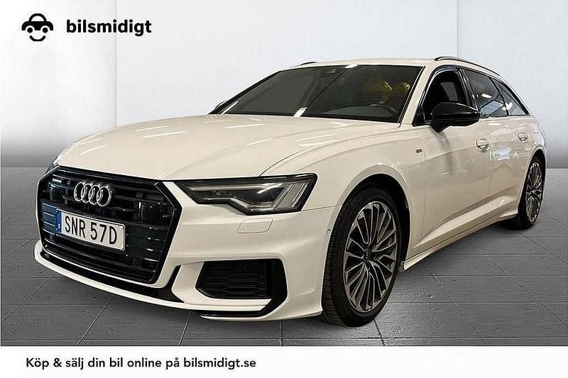 Vit Begagnad 2021 Audi A6 S-Line Kombi | 358 800 kr (Superpris) - Bild 1/3