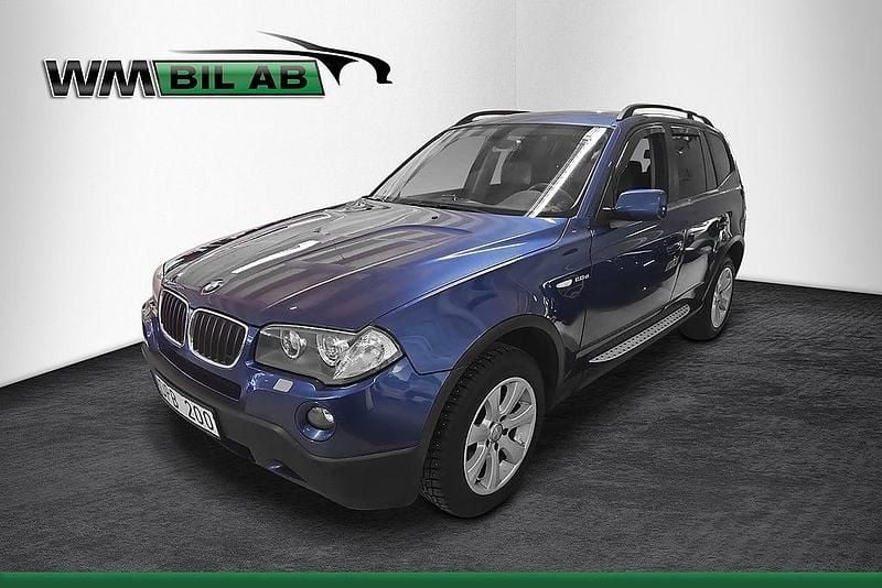 Blå Begagnad 2008 BMW X3 Comfort Edition SUV | 79 000 kr (Marknadspris) - Bild 1/4