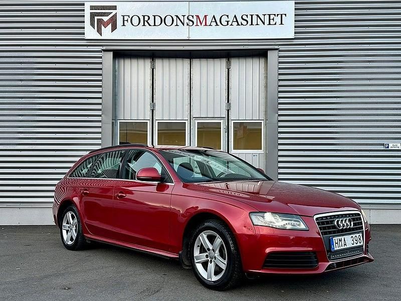 Röd Begagnad 2008 Audi A4 Kombi | 48 900 kr (Dyr) - Bild 1/4