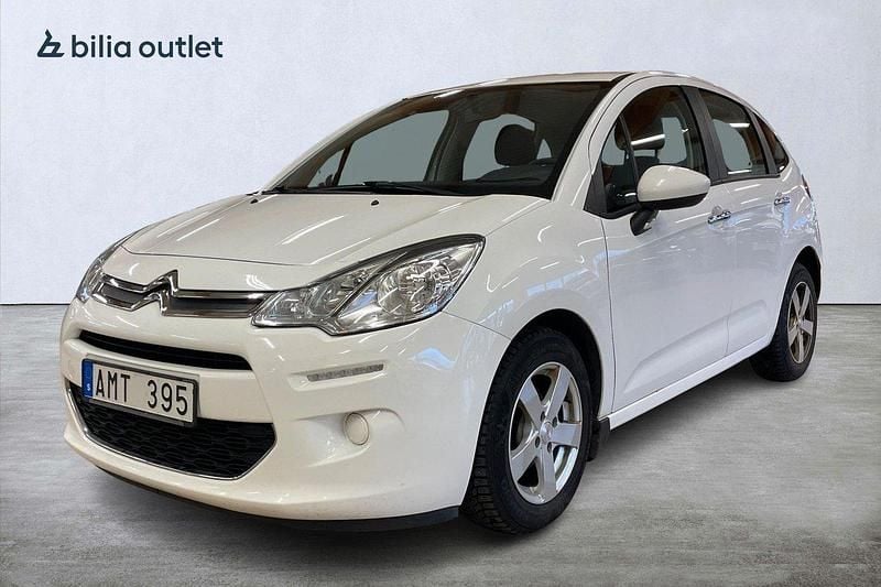 Vit Begagnad 2013 Citroën C3 Halvkombi | 54 900 kr (Marknadspris) - Bild 1/3