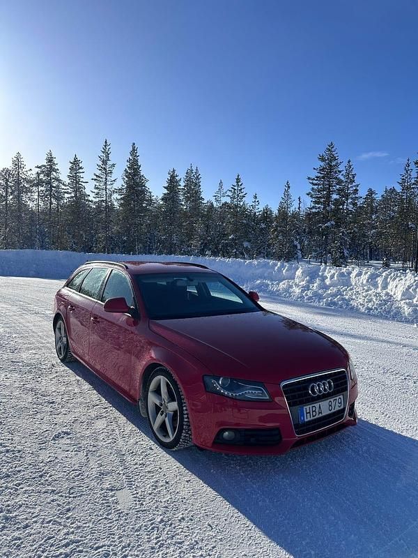 Begagnad Audi A4 160 HK (117 kW) 2009 Misano röd Kombi