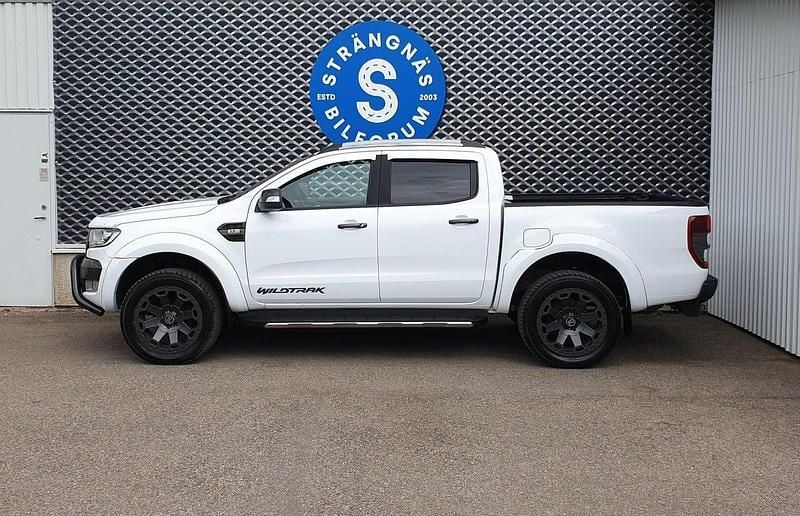 Vit Begagnad 2018 Ford Ranger Wildtrack Pickup | 279 000 kr (Marknadspris) - Bild 1/4