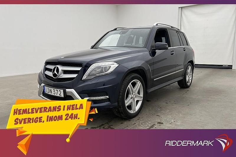 Mörkblå Begagnad 2012 Mercedes GLK220 AMG SUV | 164 800 kr (Marknadspris) - Bild 1/3