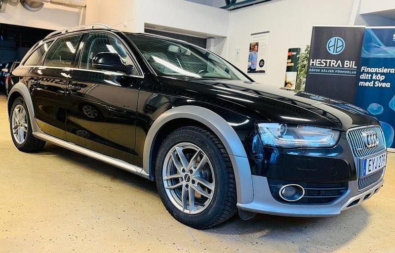 Svart Begagnad 2015 Audi A4 Allroad Kombi | 99 900 kr (Bra pris) - Bild 1/4