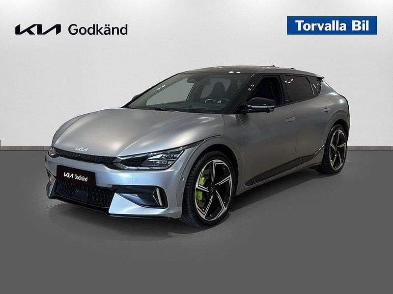 Grå (moonscape) Begagnad 2022 Kia EV6 SUV | 499 900 kr - Bild 1/3