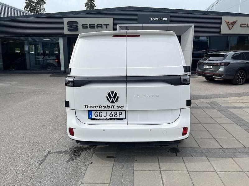 Ny VW ID. Buzz 2025 Vit Minibuss