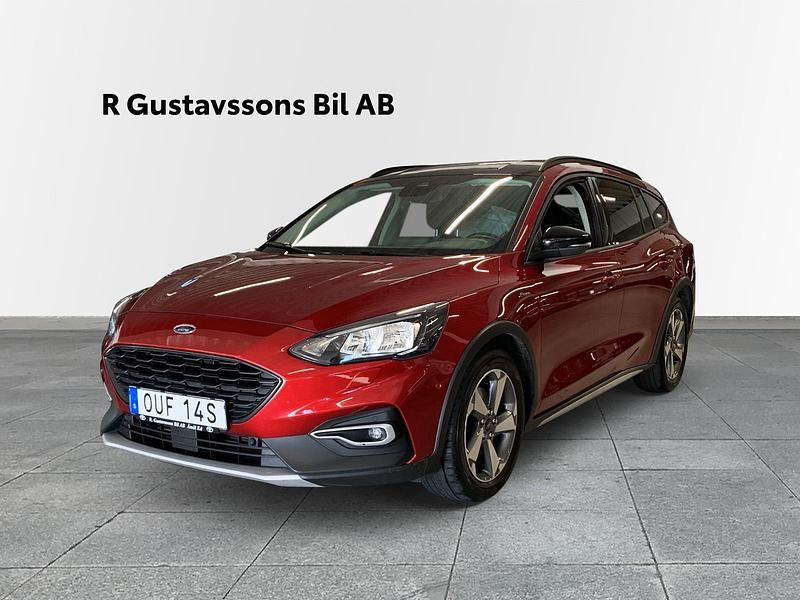Begagnad Ford Focus Active 126 HK (92 kW) 2019 Röd Kombi