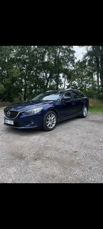 Blå Begagnad 2013 Mazda 6 Kombi | 95 000 kr (Bra pris) - Bild 1/4