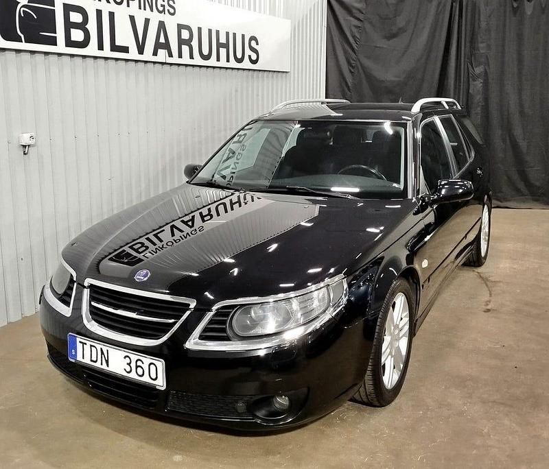 Begagnad Saab 9-5 Vector 185 HK (136 kW) 2008 Svart Kombi