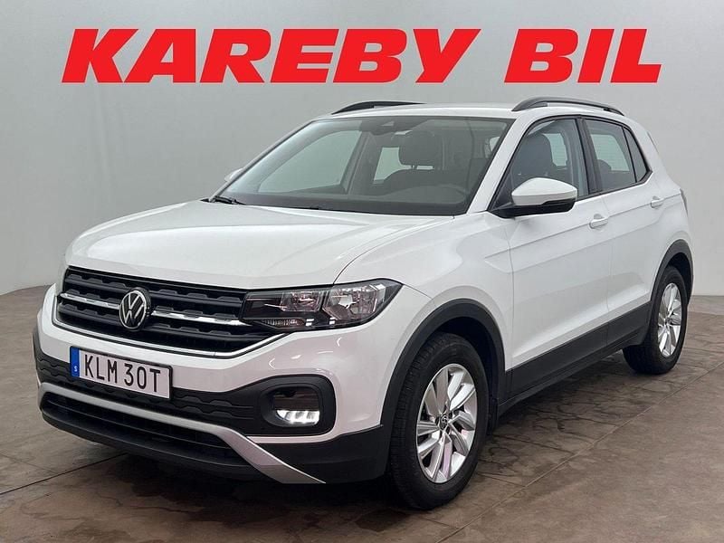 Vit Begagnad 2022 VW T-Cross SUV | 169 800 kr (Bra pris) - Bild 1/3