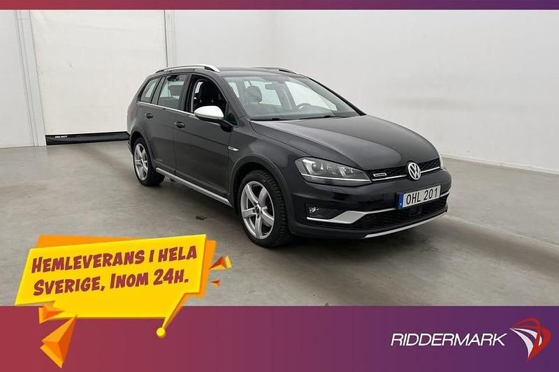 Svart Begagnad 2016 VW Golf Alltrack Kombi | 179 800 kr (Marknadspris) - Bild 1/3