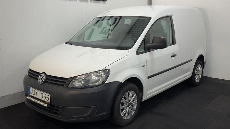 Vit Begagnad 2012 VW Caddy Minibuss | 59 900 kr (Marknadspris) - Bild 1/4