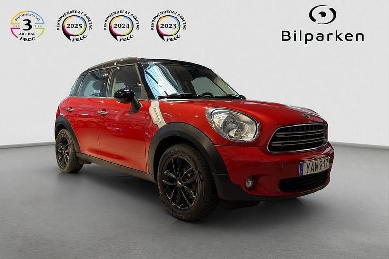 Begagnad Mini Cooper Countryman 122 HK (89 kW) 2015 Röd SUV