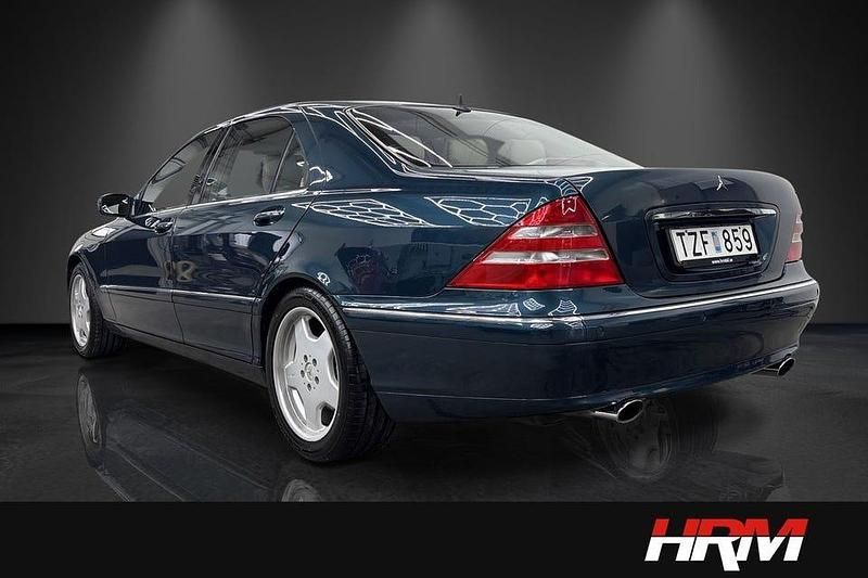 Begagnad Mercedes S55 AMG AMG 360 HK (264 kW) 1999 Grön Sedan