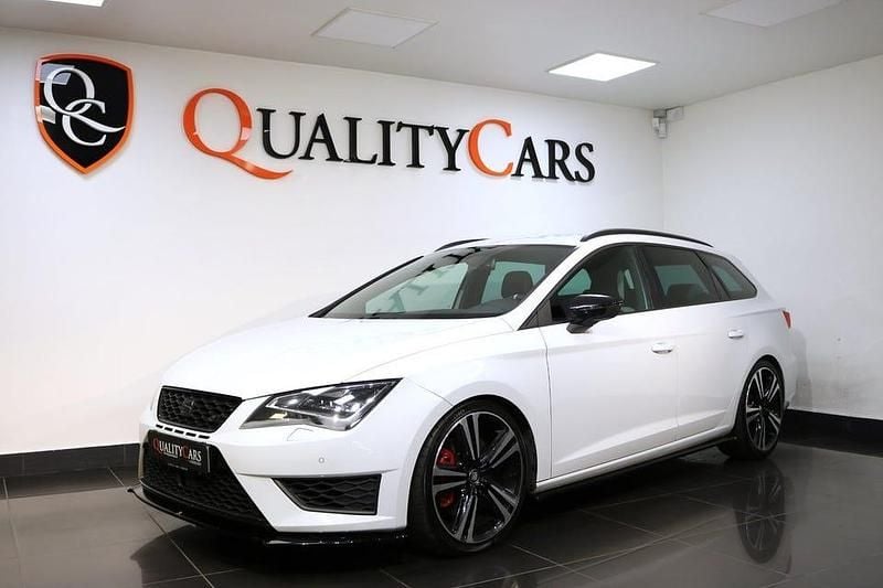 Vit Begagnad 2015 Cupra Leon Kombi | 179 000 kr (Superpris) - Bild 1/4