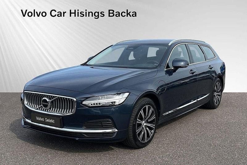 Blå Begagnad 2022 Volvo V90 Kombi | 363 900 kr (Marknadspris) - Bild 1/3