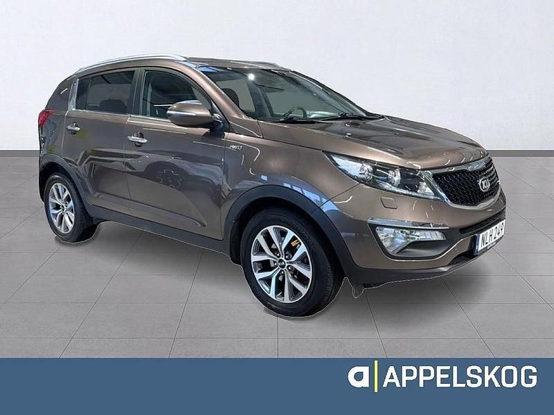 Begagnad Kia Sportage 184 HK (135 kW) 2014 Ljusbrun SUV