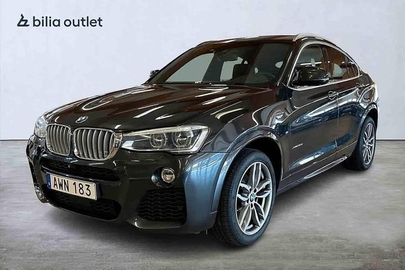 Grå Begagnad 2017 BMW X4 SUV | 279 900 kr - Bild 1/1