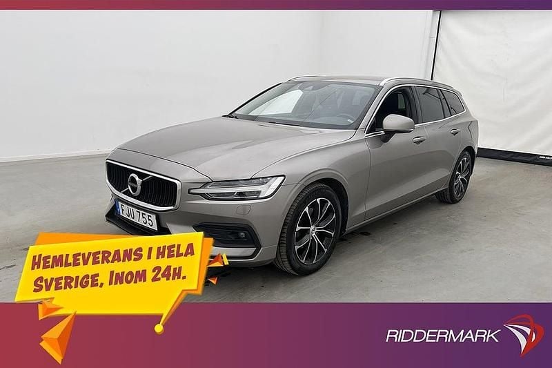 Grå Begagnad 2018 Volvo V60 Momentum Kombi | 259 800 kr (Bra pris) - Bild 1/3