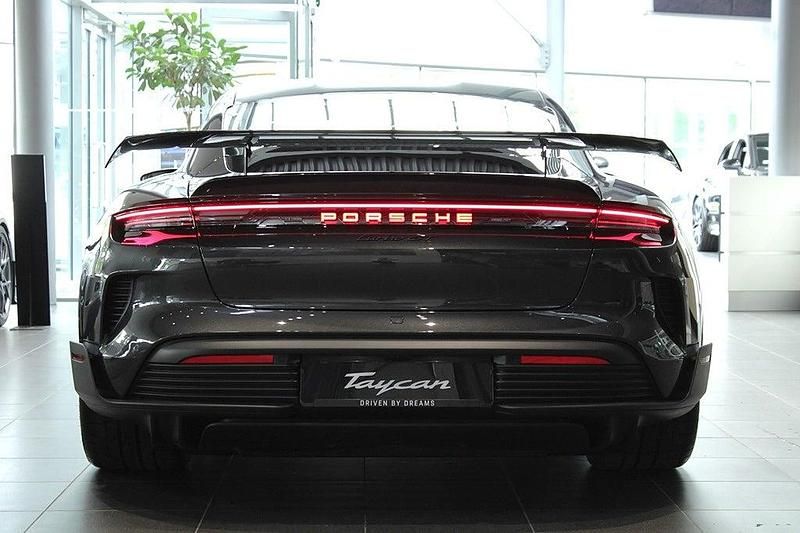 Ny Porsche Taycan Turbo GT 759 kW (1033 HK) 2025 Grå Sedan