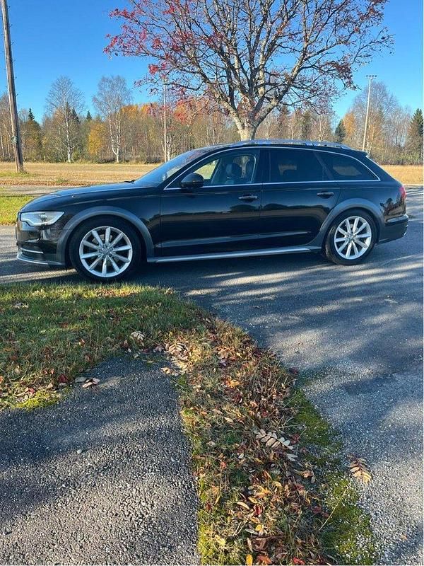 Svart Begagnad 2014 Audi A6 Allroad Kombi | 155 000 kr (Marknadspris) - Bild 1/4